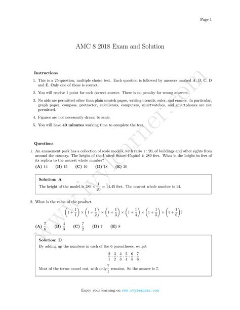 amc 8 2018|2018 amc 8 solutions.